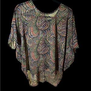 AKIRA Black Label Floral Shirt